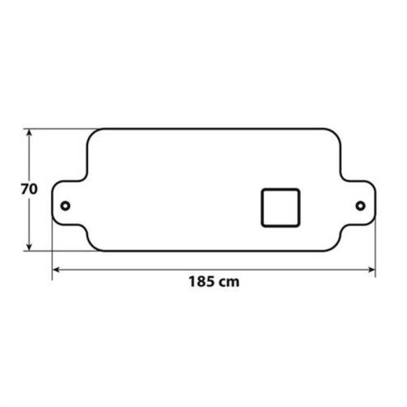 Telo antibrina antighiaccio parabrezza per Mercedes SLK 01/96>03/04 antifurto