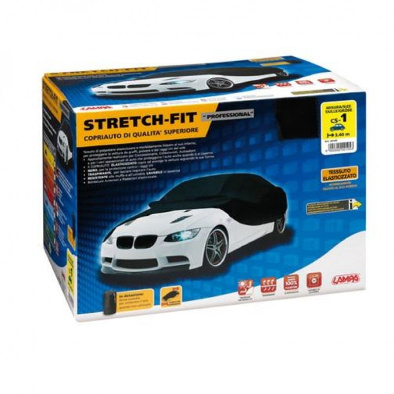 20106 Telo Copriauto FELPATO Stretch-fit per Chevrolet Spark 2/10>12/12 elastico