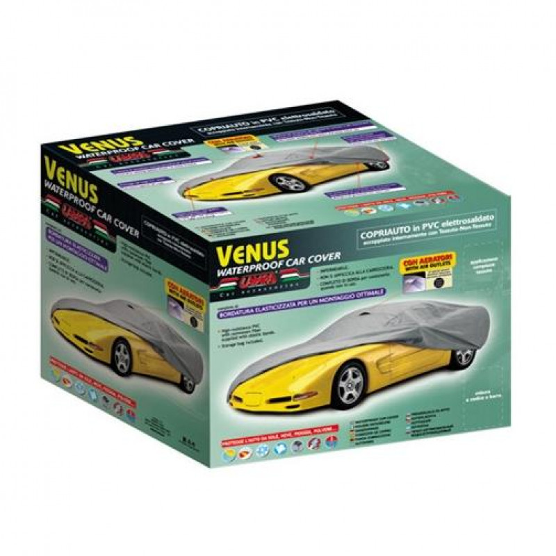 20364 Telo Copriauto Venus per Chevrolet Matiz 5/05>1/10 in PVC Impermeabile